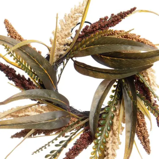 12" Mixed Heather Mini Wreath by Ashland&reg; {3}