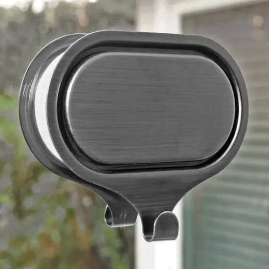 Haute Decor Attract&reg; Dual Magnetic Hangers, 2ct. Brushed Nickel {4}