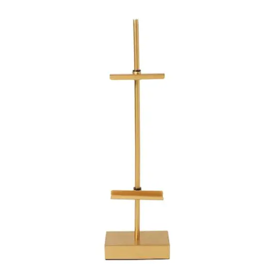 18" Gold Steel Adjustable Tabletop Easel by Studio D&eacute;cor&reg; {1}
