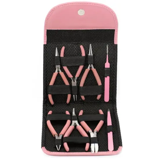 The Beadsmith&reg; Beader's Tool Set Bubblegum {7}