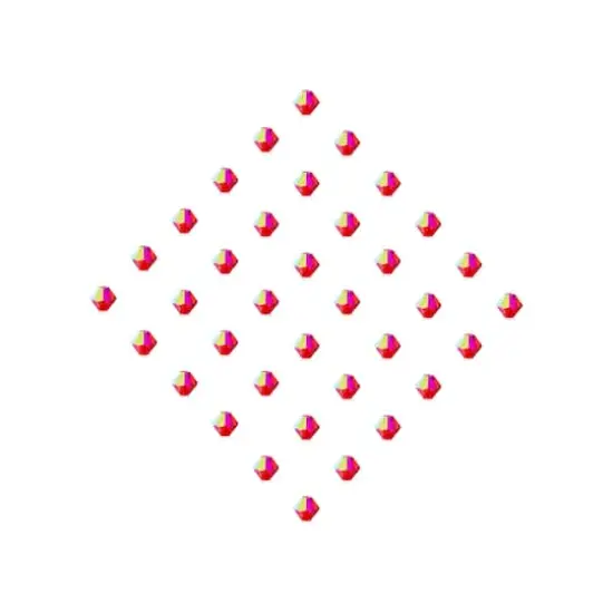 John Bead PRECIOSA 6mm Czech Crystal Bicone Beads, 36ct. Light Siam AB {3}