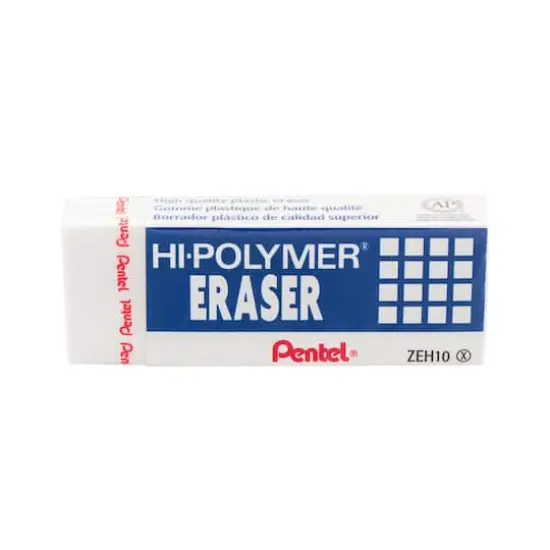 Pentel&reg; Hi-Polymer&reg; Erasers, 3ct. {4}