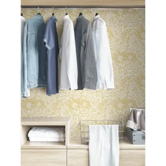 NuWallpaper Yellow Foliole Peel & Stick Wallpaper {5}