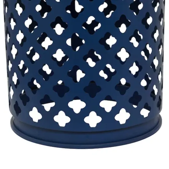 Multi Colored Metal Coastal Accent Table, Set of 3" Set of 3" 23", 19", 15" {4}