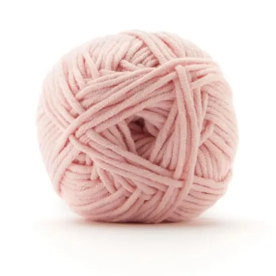 Bulky Twist&trade; Solid Yarn by Loops & Threads&reg; Powder Pink {4}