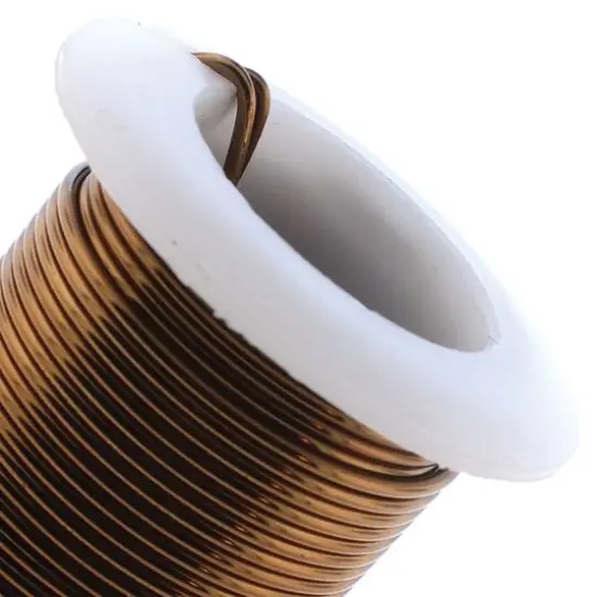 The Beadsmith&reg; Wire&trade; Elements 16 Gauge Tarnish-Resistant Wire Antique Brass {5}