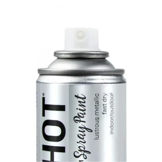 COLORSHOT&reg; Premium Shiny Metallic Spray Paint & Primer Heads or Tails {6}