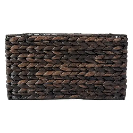 Large Espresso Rectangle Woven Basket by Ashland&reg; {3}