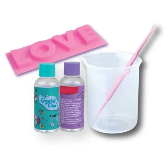 Amav Toys Fashion Time Love Crystal Key Chain Making Activity Kit {4}