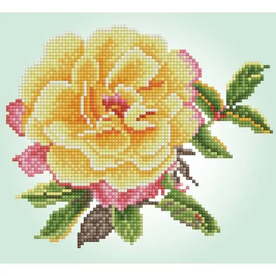 Diamond Dotz® Watercolour Rose Diamond Painting Kit {1}