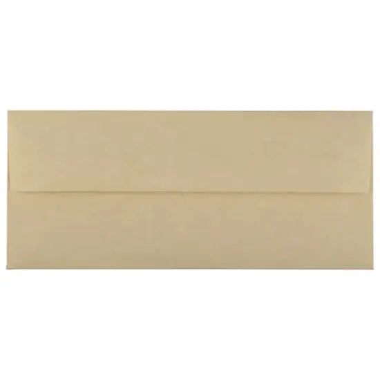 JAM Paper #10 Business Parchment Envelopes, 50ct. Brown {1}