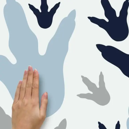 RoomMates Dino Feet Peel & Stick Wall Decals {6}