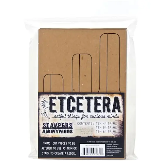 Stampers Anonymous Tim Holtz&reg; Etcetera Bracket Trims {1}