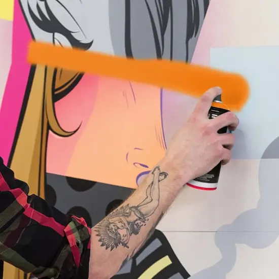 Ironlak Acrylic Spray Paint Volcano {5}