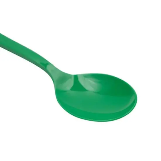 JAM Paper Premium Disposable Plastic Spoons, 48ct. Green {5}