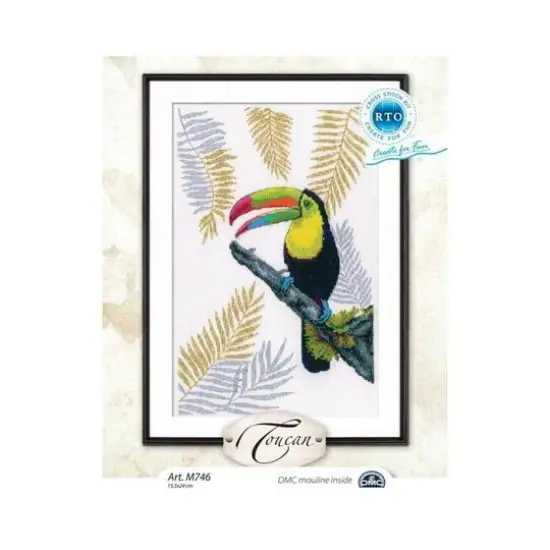 RTO Toucan Cross Stitch Kit {3}