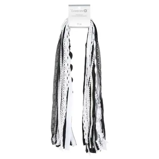 Black & White Trim Bundle by Celebrate It&reg;, 25ct. {1}