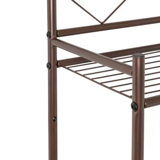 Honey Can Do Oil-Rubbed Bronze Over-the-Toilet Space Saver Shelving Unit {10}