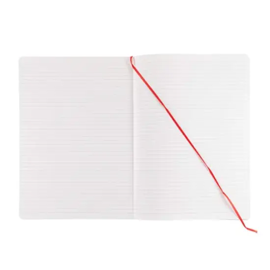 Fabriano&reg; EcoQua Plus A4 Lined Stitch-Bound Notebook Red {4}