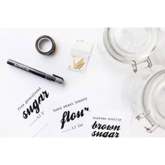 Montana Acrylic Paint Marker, Extra Fine Shock Black {5}