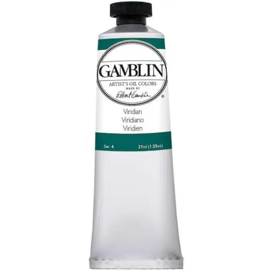 Gamblin Artist Grade Oil Colors, 37mLViridian {1}