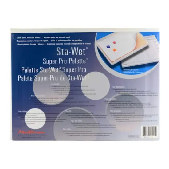 Masterson Sta-Wet&reg; Super Pro Palette {1}