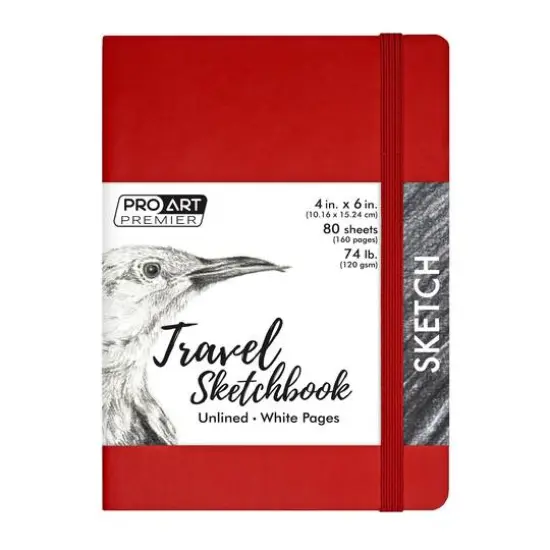 Pro Art&reg; Premier Red Travel Sketchbook {1}
