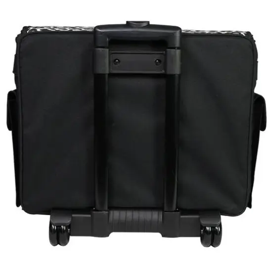 Everything Mary Collapsible Cheetah Print Rolling Sewing Machine Tote {3}