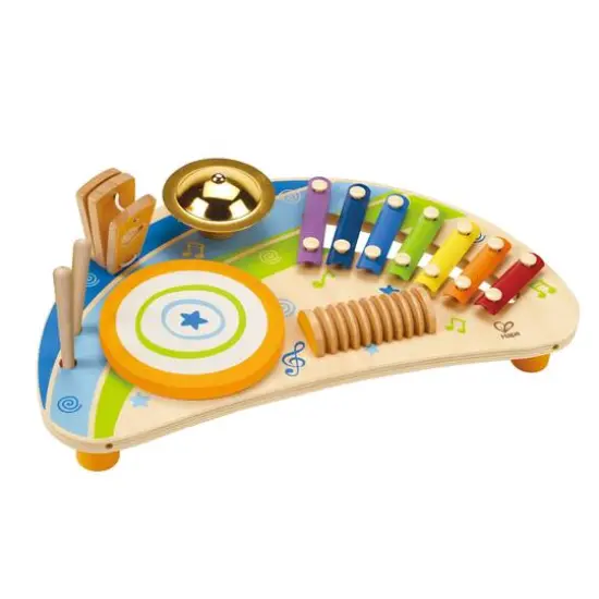 Hape Mighty Mini Band Wooden Percussion Instrument {1}