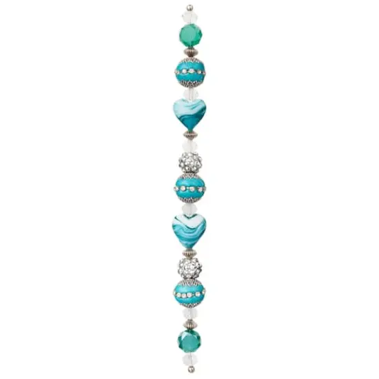 Blue Heart Strung Beads By Bead Landing&trade; {4}