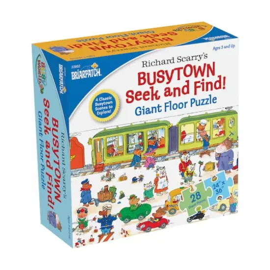 Richard Scarry's Busytown Seek and Find! Giant Floor Puzzle: 28 Pcs {1}