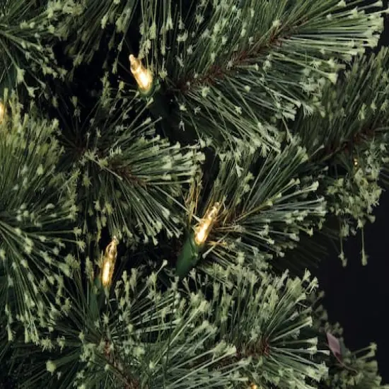 7ft. Pre-Lit Cashmere Pencil Artificial Christmas Tree, Warm White LED Lights by Ashland&reg; {3}