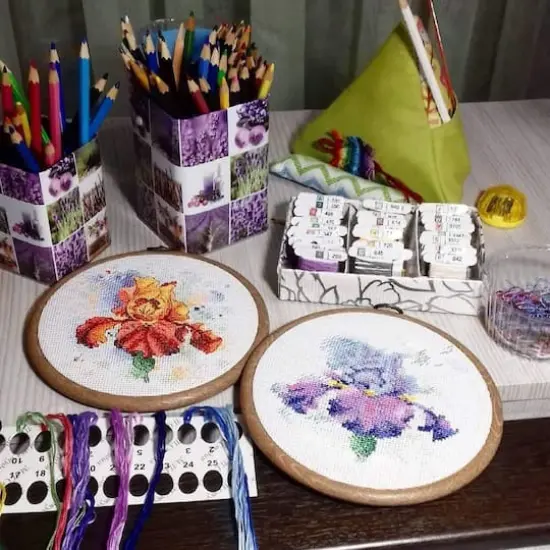 MP Studia Passion Charm Cross Stitch Kit {4}