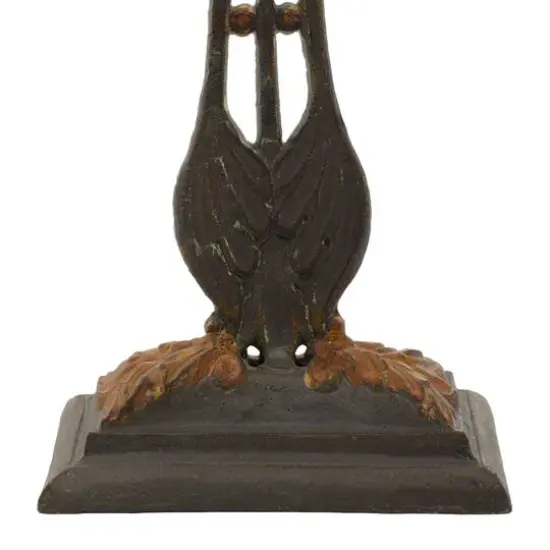 21" Copper Traditional Decorative Cross Sculpture {6}