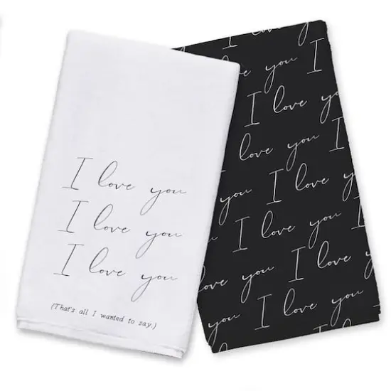 I Love You, That's All 16" x 25" Towel Set {1}