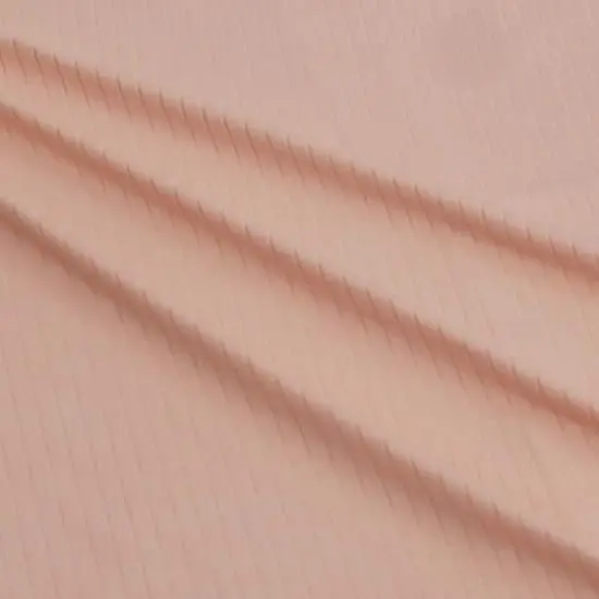Fabric Merchants Polyester Blend Ribbed Fabric Blush {1}