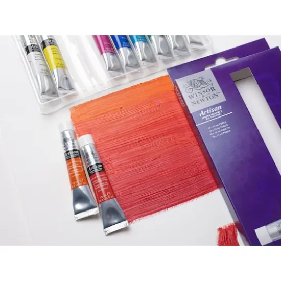 Winsor & Newton&trade; Artisan Water Mixable Oil Colour&trade; 10 Color Paint Set {6}