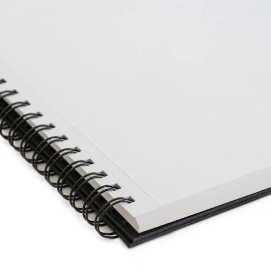 Black Hardcover Watercolor Book by Artist's Loft&trade;, 5.5" x 8.5" {6}