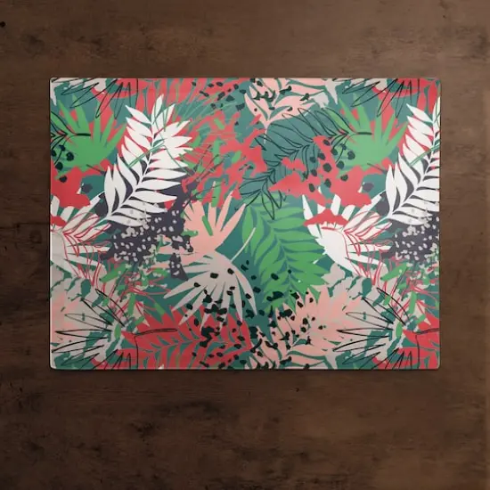 Jungle Pattern 18" x 14" Cotton Twill Placemat {3}