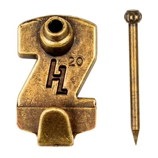 HangZ&trade; 20lb. Gallery Picture Hooks, 50ct. {3}