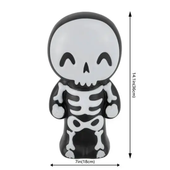 14" Color Changing LED Animated Skeleton Blow Mold by Ashland&reg; {4}