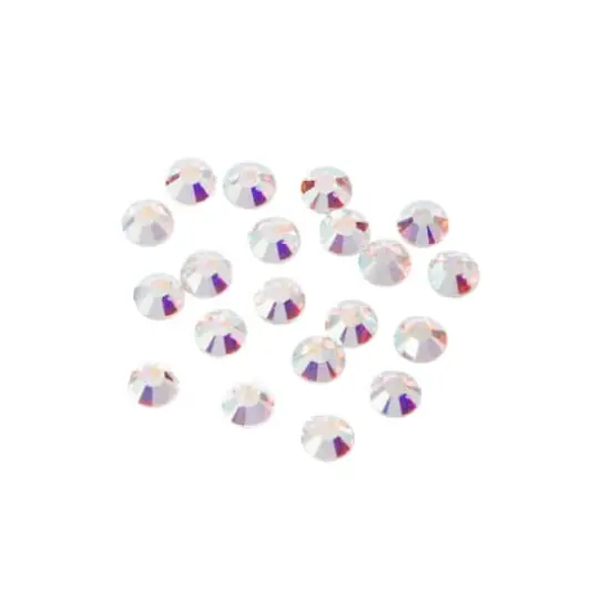 SS30 Round Flatback Austrian Crystals by Bead Landing&trade;, 20ct. Crystal Aurora Borealis {1}