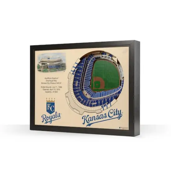 MLB 25-Layer StadiumView Wall Art Kansas City Royals {1}