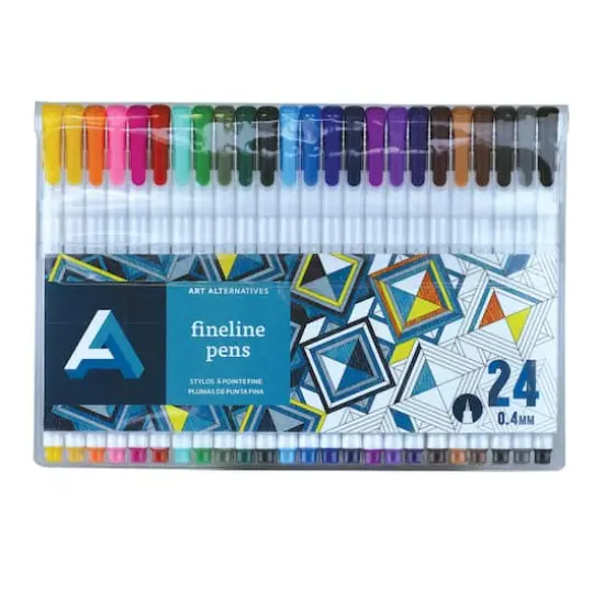 Art Alternatives Fineline Pen 24 Color Set {1}