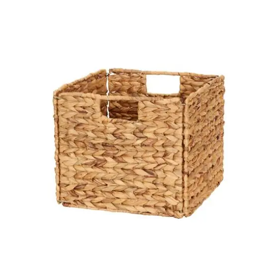 Household Essentials 13" Household Essentials Foldable Wicker Storage Bin Natural {2}
