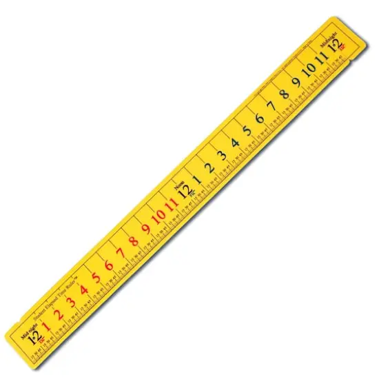 TickiT&reg; Student Elapsed Time Ruler&trade;, 12ct. {3}