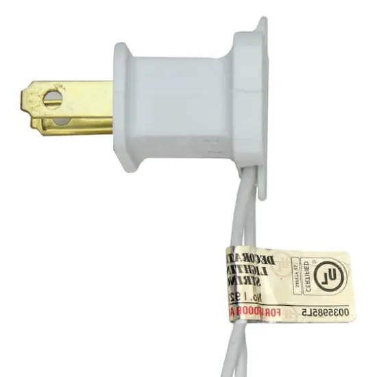 40ct. Cool White Iridescent Snowball LED Christmas String Lights {4}