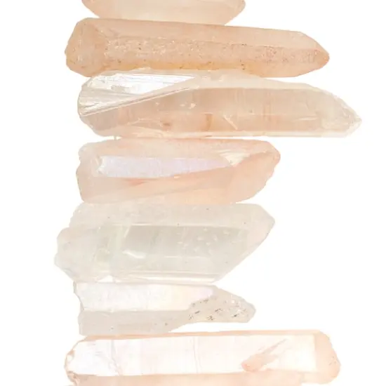 Rose Crystal Luster Stone Stick Beads by Bead Landing&trade; {1}