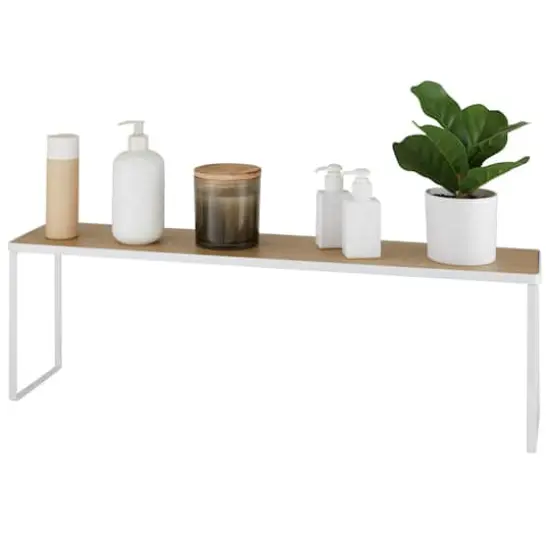 Organize It All White Over the Sink Shelf {5}