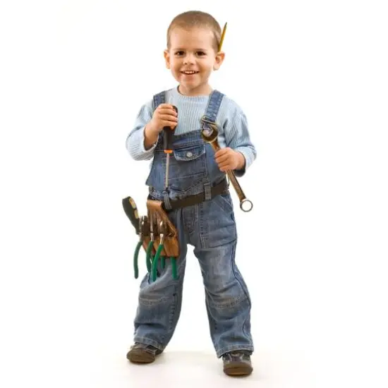 Toy Time Kids Handyman Tool Belt Set {8}